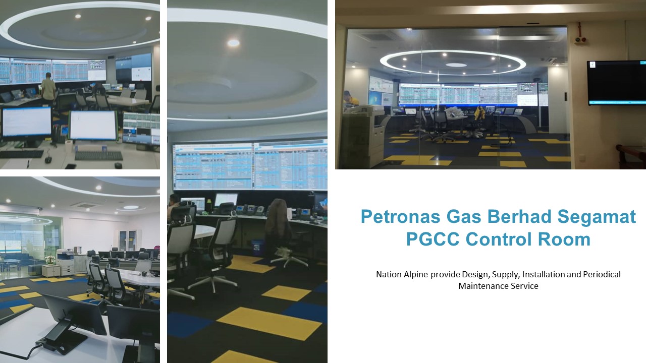 Petronas Gas Berhad Segamat PGCC Control Room